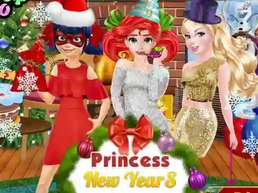 Princess New Years Party — free online game