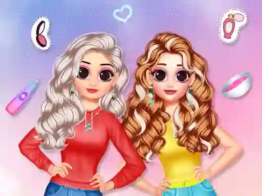 Besties Makeover Salon — free online game