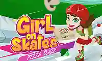 Girl on Skates Pizza Mania — free online game