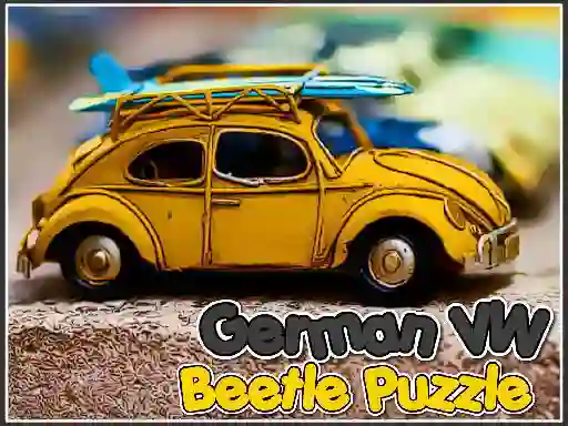 Spil German VW Beetle Puzzle online