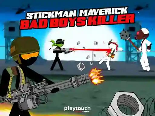 Игра Stickman maverick bad boys killer онлајн