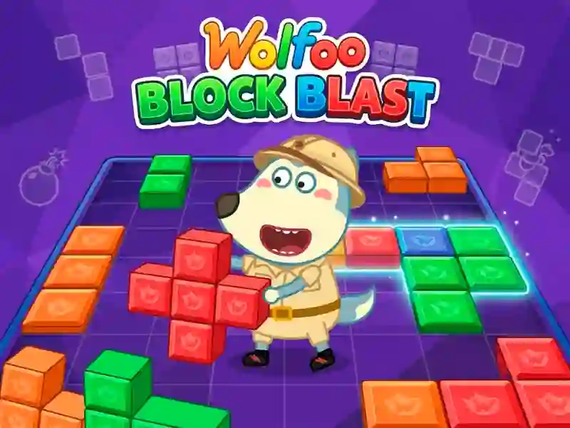 שפּיל Wolfoo Block Blast אָנליין