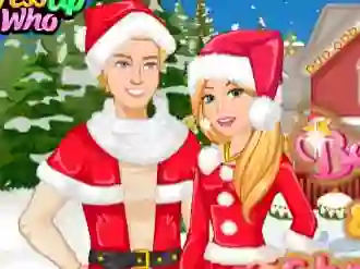 Barbie and Ken Christmas — free online game