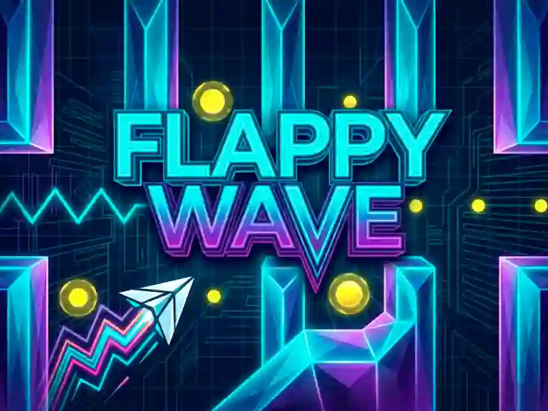Cluiche Flappy Wave ar líne