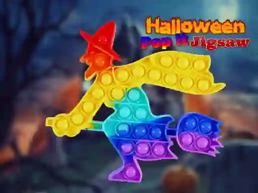 Halloween Pop It Jigsaw — nemokamas žaidimas internete