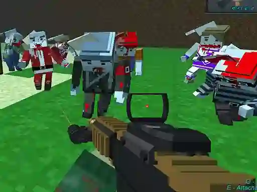 Blocky Combat SWAT Survival 10 — free online game