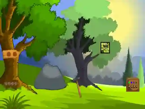 Rock forest escape  — free online game