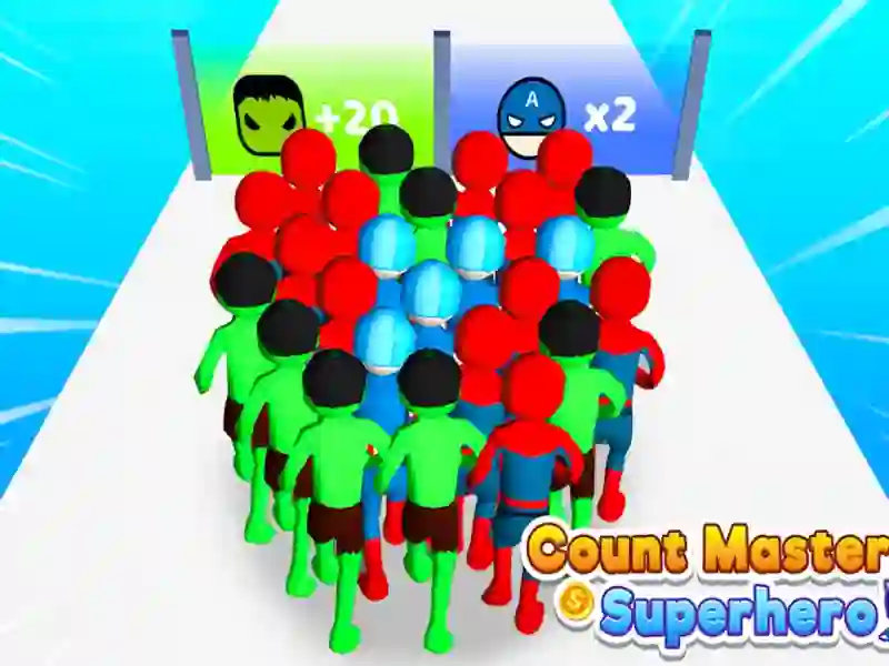 Count Masters Superhero — free online game