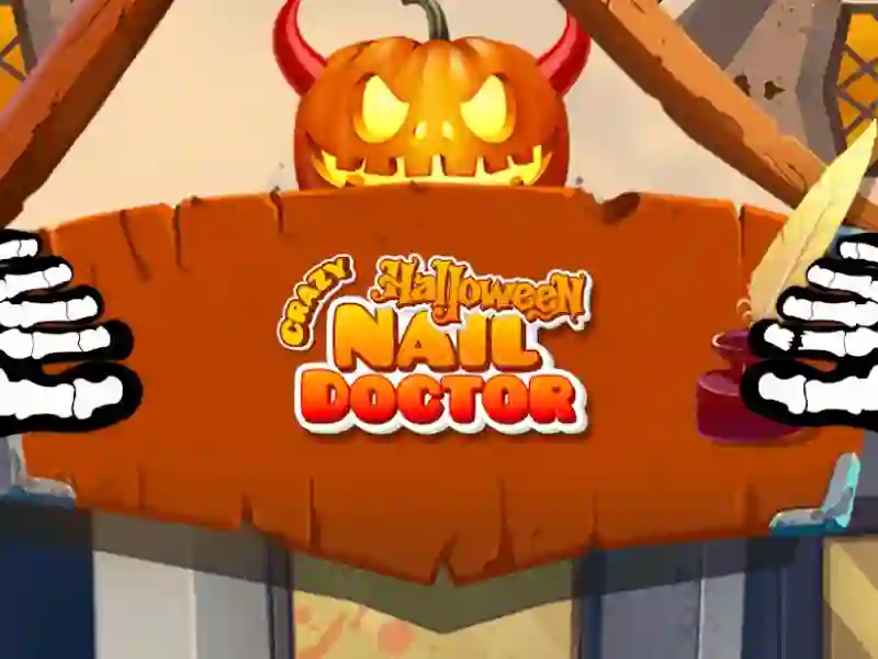 Spel Crazy Halloween Nail Doctor online