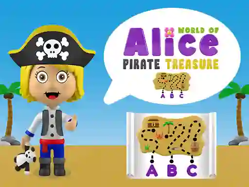 World of Alice Pirate Treasure — free online game