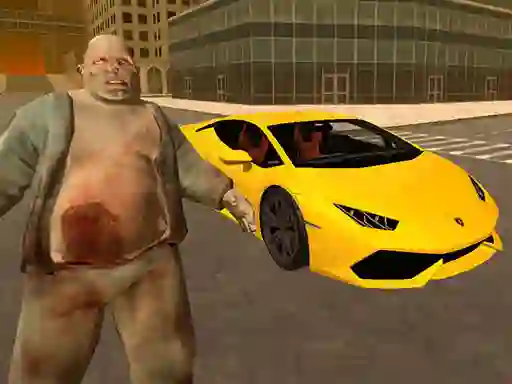 Supercars Zombie Driving — free online game