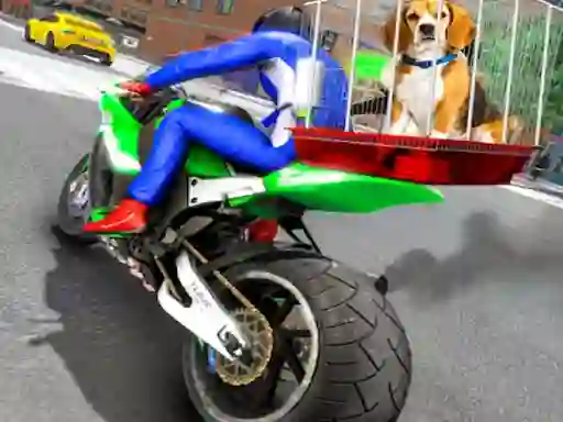 Spel Motorcycle Pet Delivery aanlyn