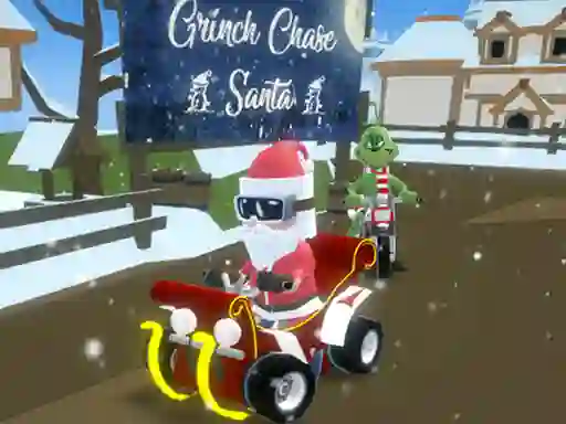 Grinch Chase Santa — free online game