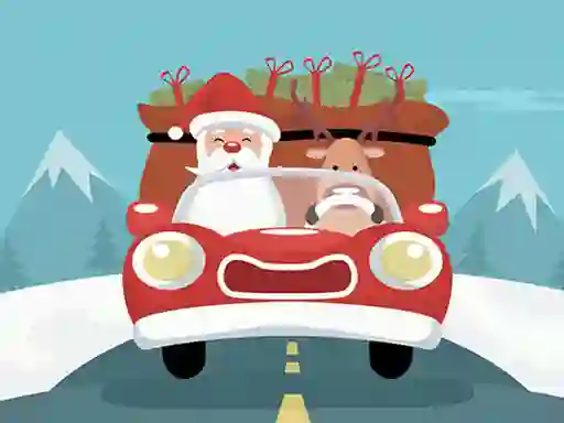 Santa Giving Presents Jigsaw — darmowa gra online