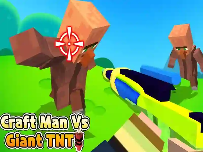 Craft Man Vs Giant TNT