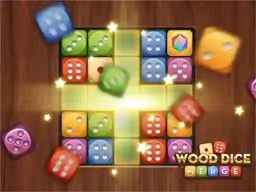 Wood Dice Merge — free online game