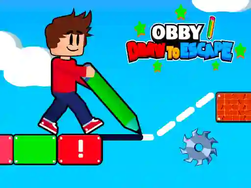 游戏Obby Draw to Escape在线