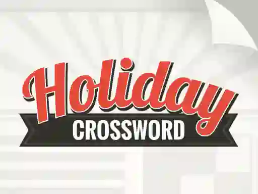 Holiday Crossword — free online game