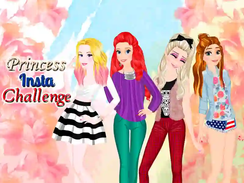 Princess Insta Challenge — free online game