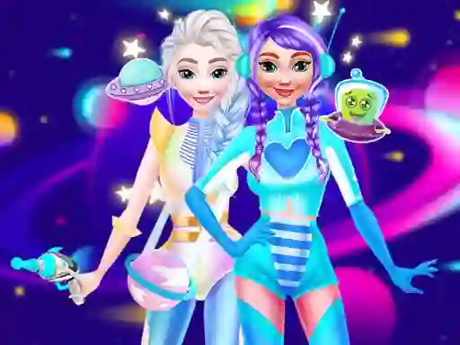 Princesses Space Explorers — free online game
