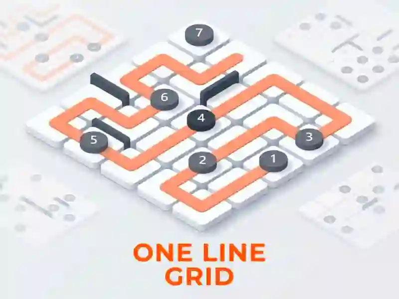 Hra One Line Grid