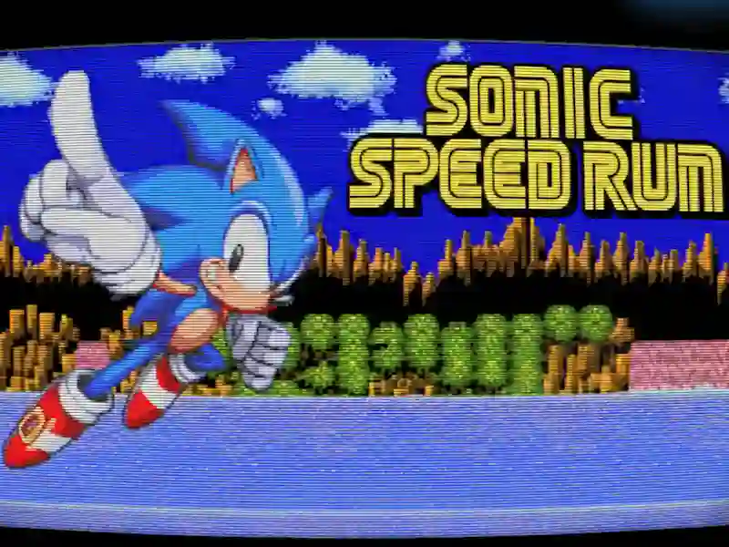Sonic Speed Run