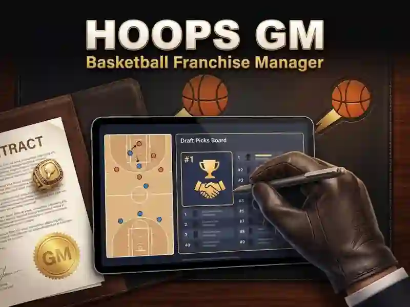 Hoops GM - Basketball Franchise Manager — لعبة مجانية اون لاين