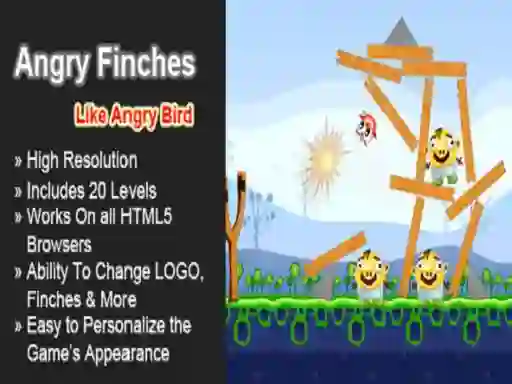 Angry Finches — free online game