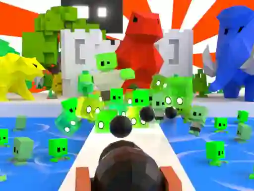 Bowling vs Zombies Factory 3D — free online game