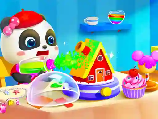 Baby Panda Kids Crafts DIY  — free online game