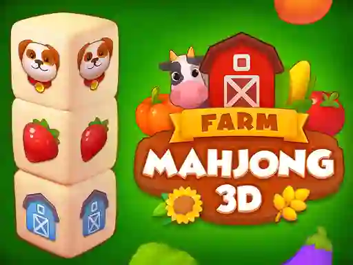 Farm Mahjong 3D — δωρεάν online παιχνίδι
