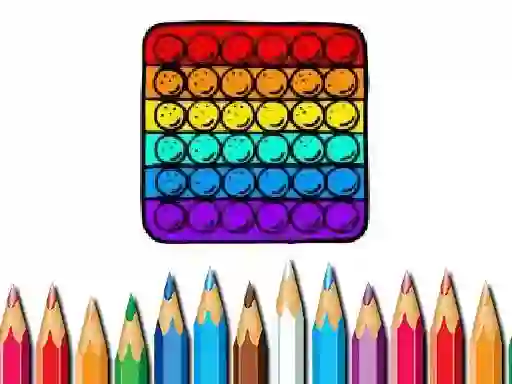 Pop It Coloring Book — free online game