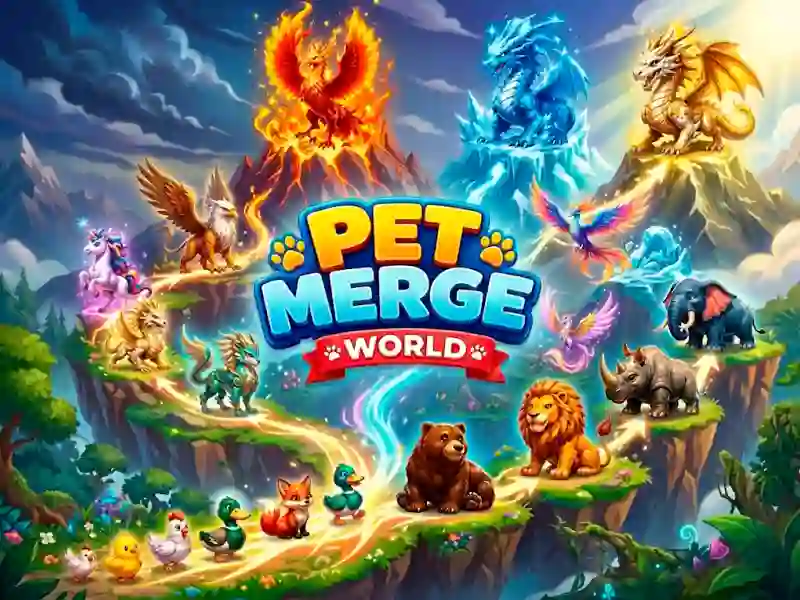 Pet Merge World — ücretsiz çevrimiçi oyun