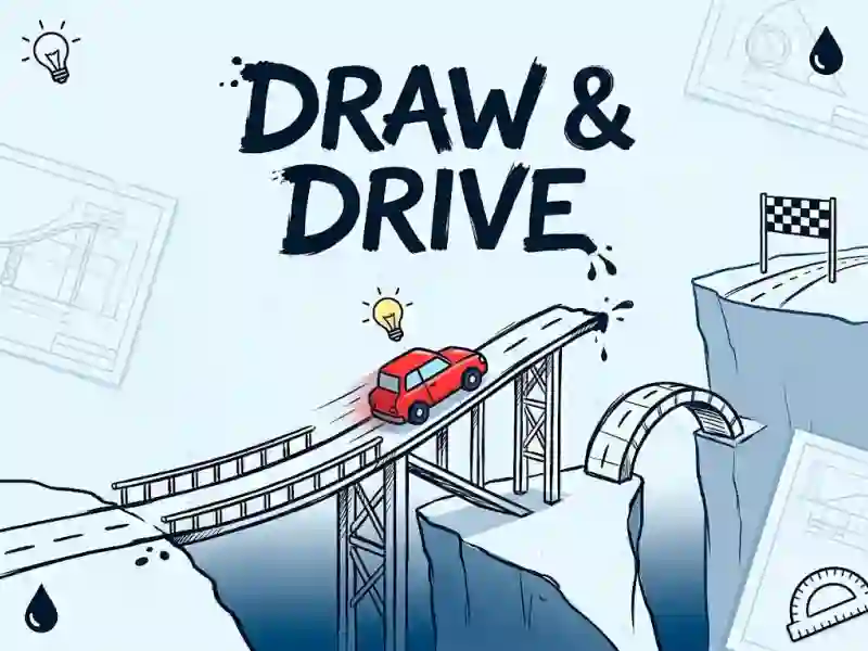 Jwèt Draw & Drive sou entènèt