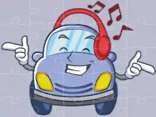 Smiling Cars Jigsaw — لعبة مجانية اون لاين