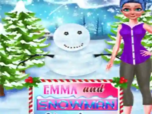Emma and Snowman Christmas — free online game