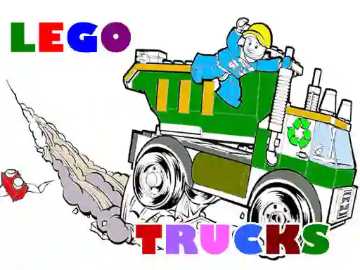 Lego Trucks Coloring — free online game