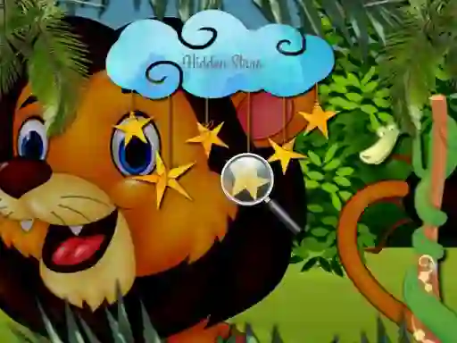 Jungle Hidden Stars — free online game