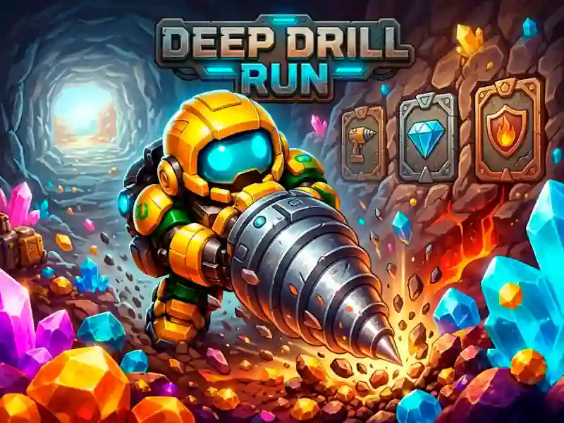 Deep Drill Run — 무료 온라인 게임
