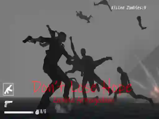 Juego Don`t Lose Hope Zombie Armageddon en línea