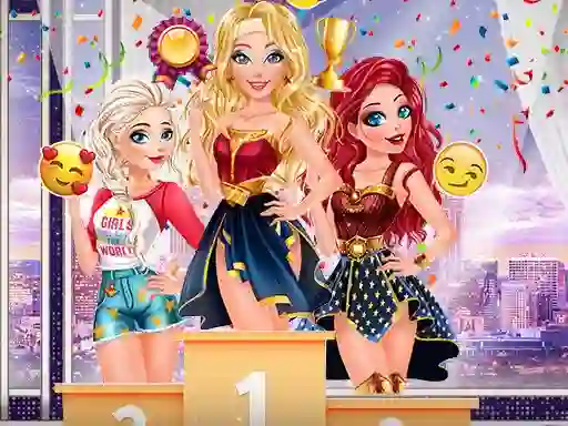 Wonder Woman Lookalike Contest — free online game