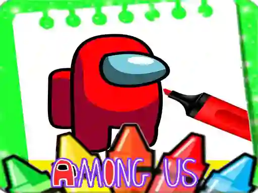 Coloring Book For Among Us  — free online game