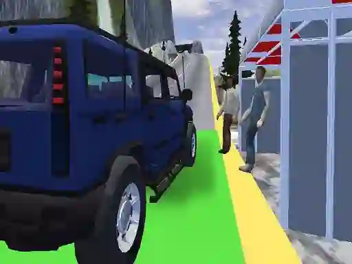 Offroad Hummer Uphill Jeep Driver — free online game