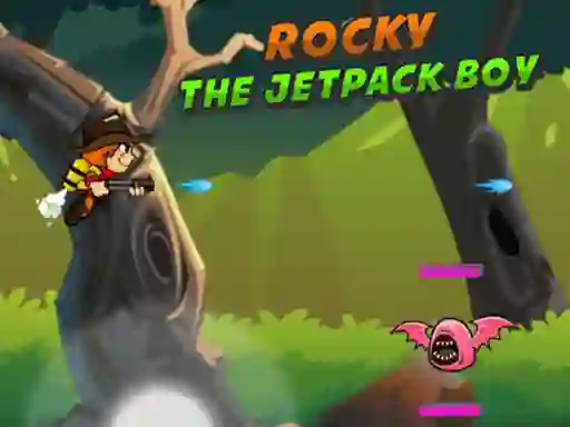 Rocky The Jetpack Boy — ücretsiz çevrimiçi oyun