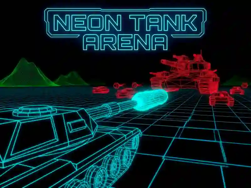 Neon Tank Arena — nemokamas žaidimas internete