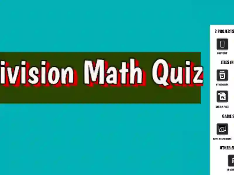 Division Math Quiz — free online game