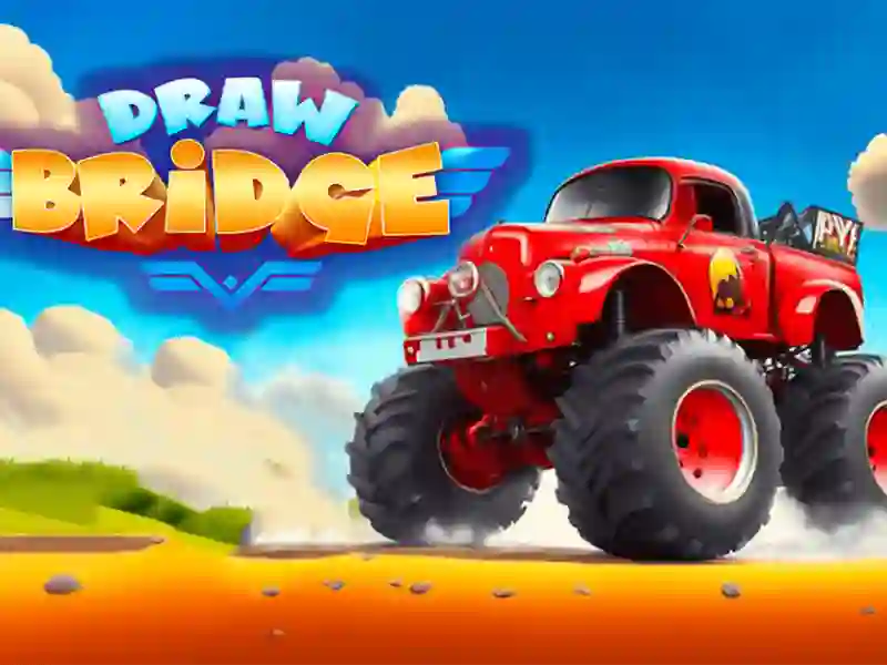Draw Bridge 3D  – Monster Truck — free online game