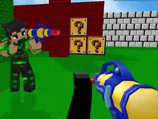 Paintball Gun Pixel 3D 2022 — free online game