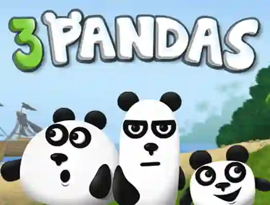 3 Pandas — free online game