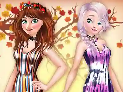 Princesses BFFs Fall Party — free online game